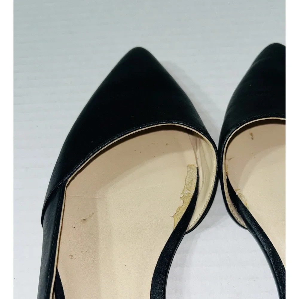 Cole Haan Flats Women's 6 Black Bambra Skimmer D'orsay‎ Professional Classic